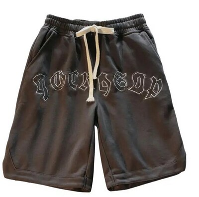 Soft ShortsCasual Jogging Sport Short Pants Summer Male Running Loose Shorts Vintage Short Trousers Streetwear - image2